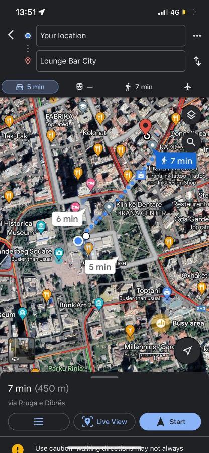 53° Bs Skanderbeg City Center Comfort Tirana Exteriör bild